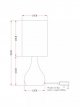 Touch Table Lamp,Ochre