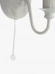 Wall Light, Satin Grey